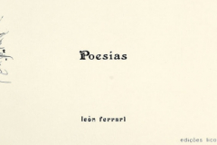 Poesías, 1980, libro de artista, grabado, 28/500, 17,4x99,9 cm.